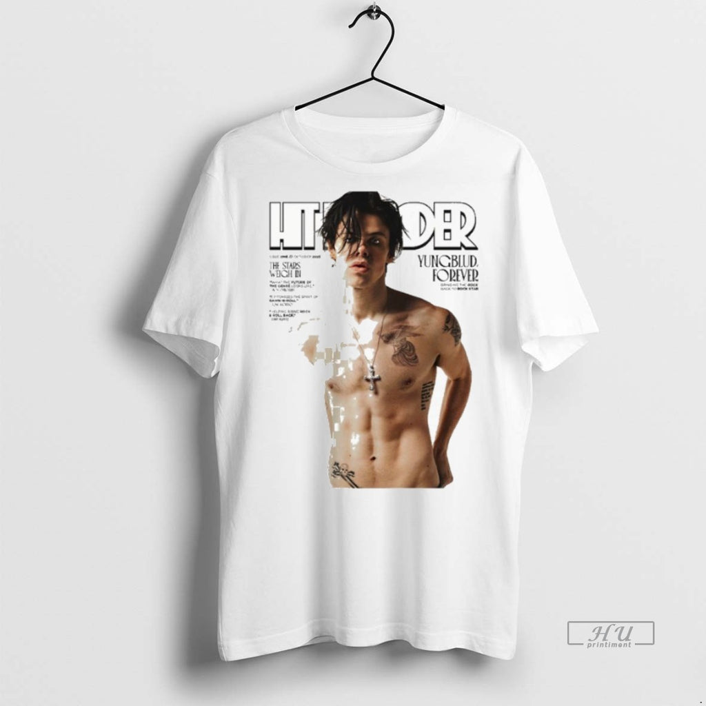 Officials Yungblud Graces The First Cover Of The Hit Parader October 2025 Forever Body Tee