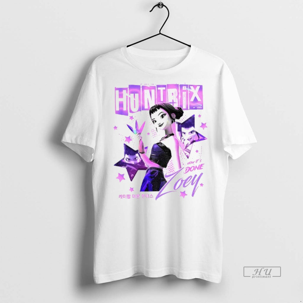 Officials Zoey Kpop Demon Hunters Huntrix Girls How Its Done Shirt Sweater