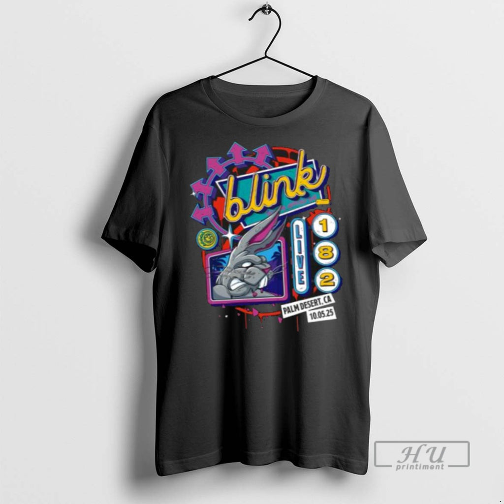 Officials Blink 182 Oct 10 2025 Palm Desert Ca Event Men T Shirt