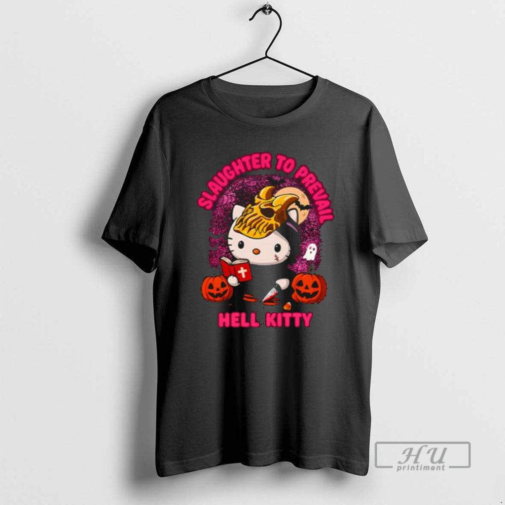 Officials Hell Kitty Halloween 2025 Men T Shirt