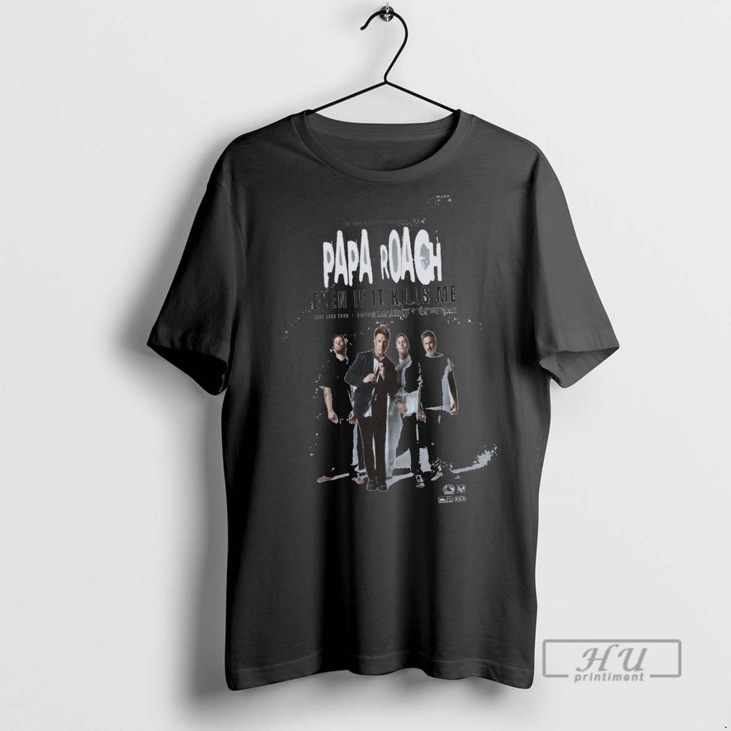 Officials Papa Roach Live 2025 T Shirt