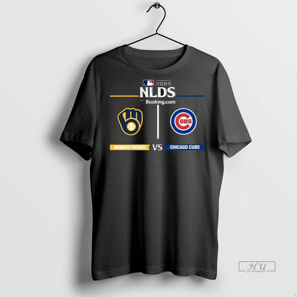 Officials Q9hireyr Milwaukee Brewers Vs Chicago Cubs 2025 National League Division Series Tee Shirt Sweater