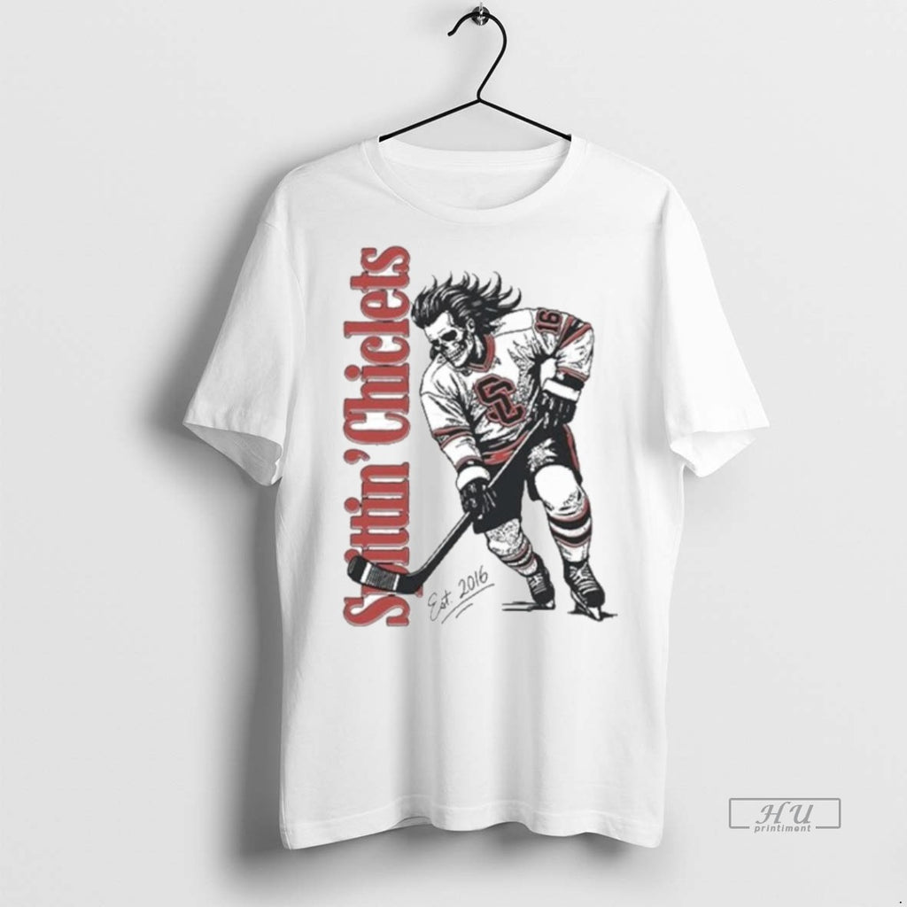 Officials Spittin Chiclets Skullet Vertical Tee Shirt Sweater