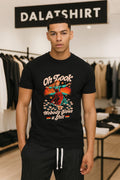 Oh Look Nobody Gives A Shit Vintage Rainbow Girl shirt