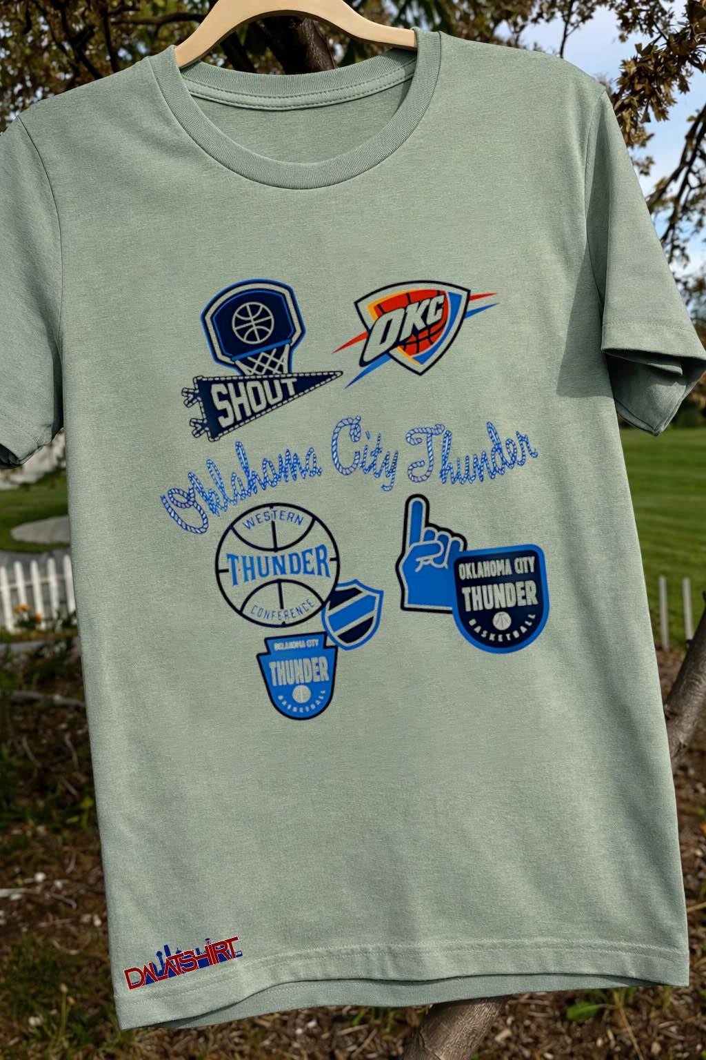 Oklahoma City Thunder Shout Western Conference shirt