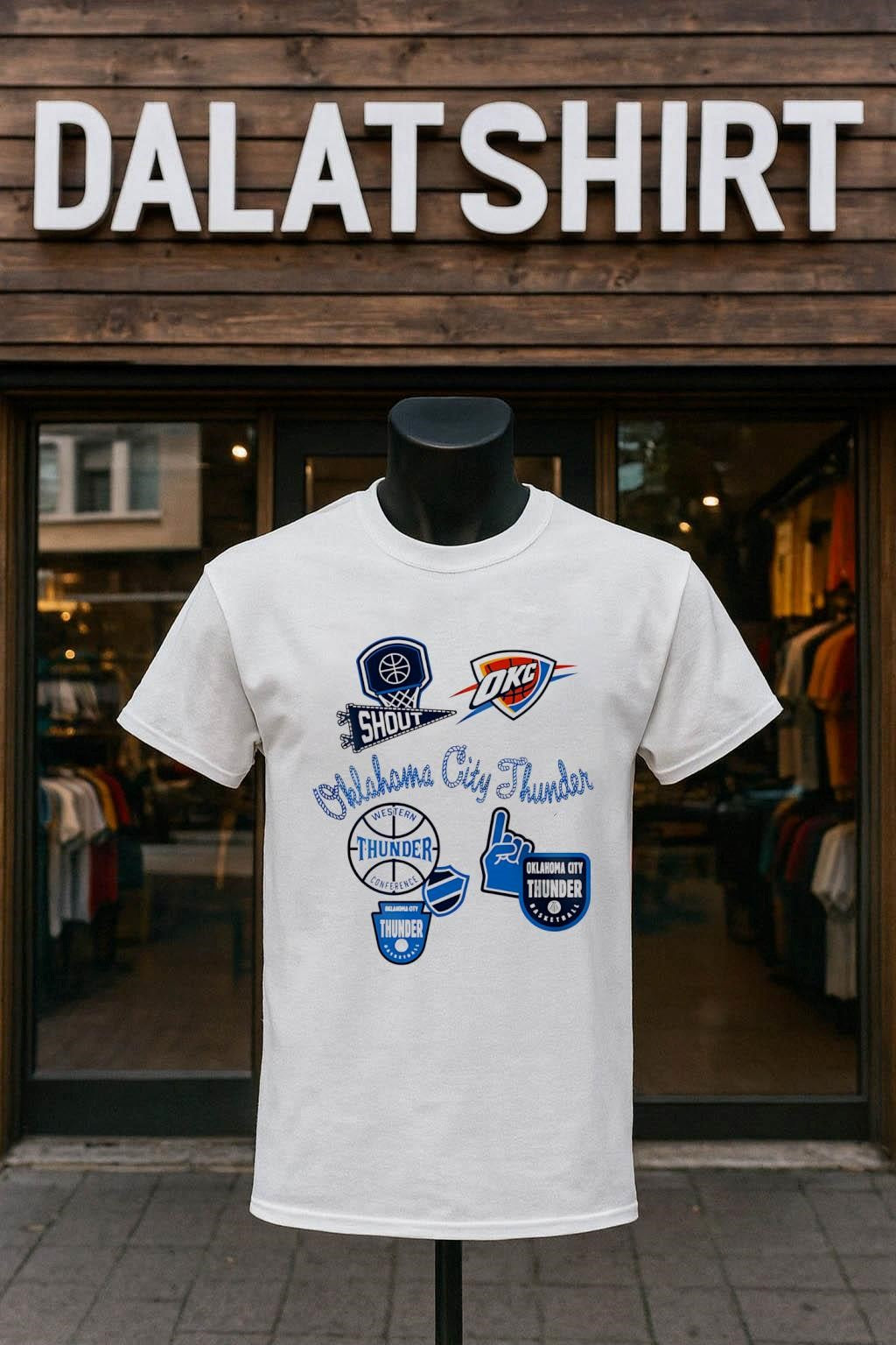 Oklahoma City Thunder Shout Western Conference shirt