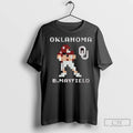 Oklahoma Football Baker Mayfield Retro Baller Long Sleve T Shirts