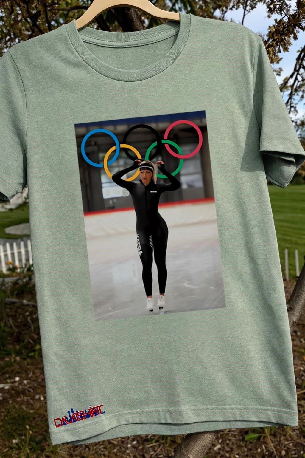 Olympic Games Speed Skater Female Athlete shirt