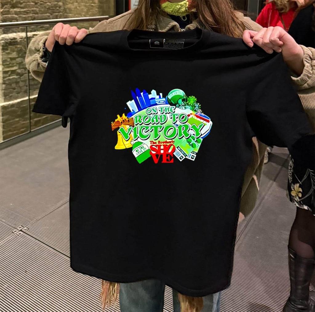 On the Road to Victory shirt