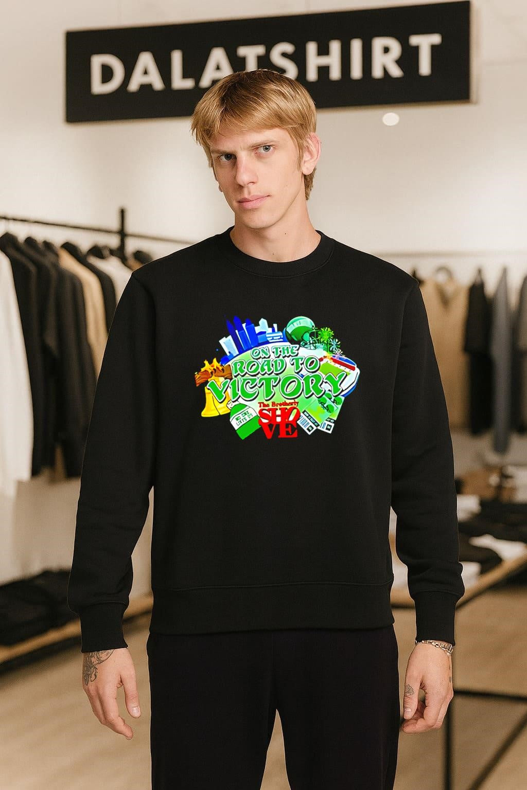 On the Road to Victory shirt