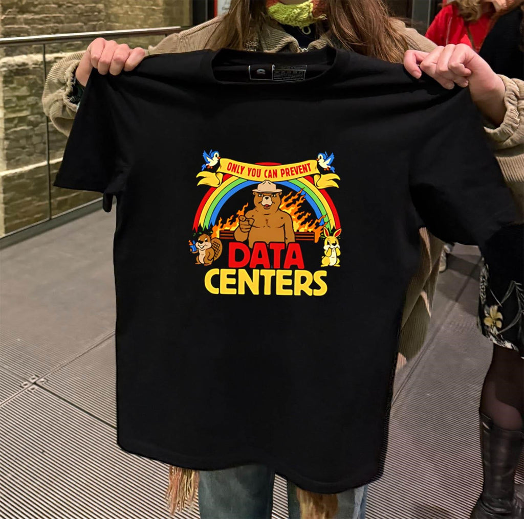 Only You Can Prevent Data Centers shirt