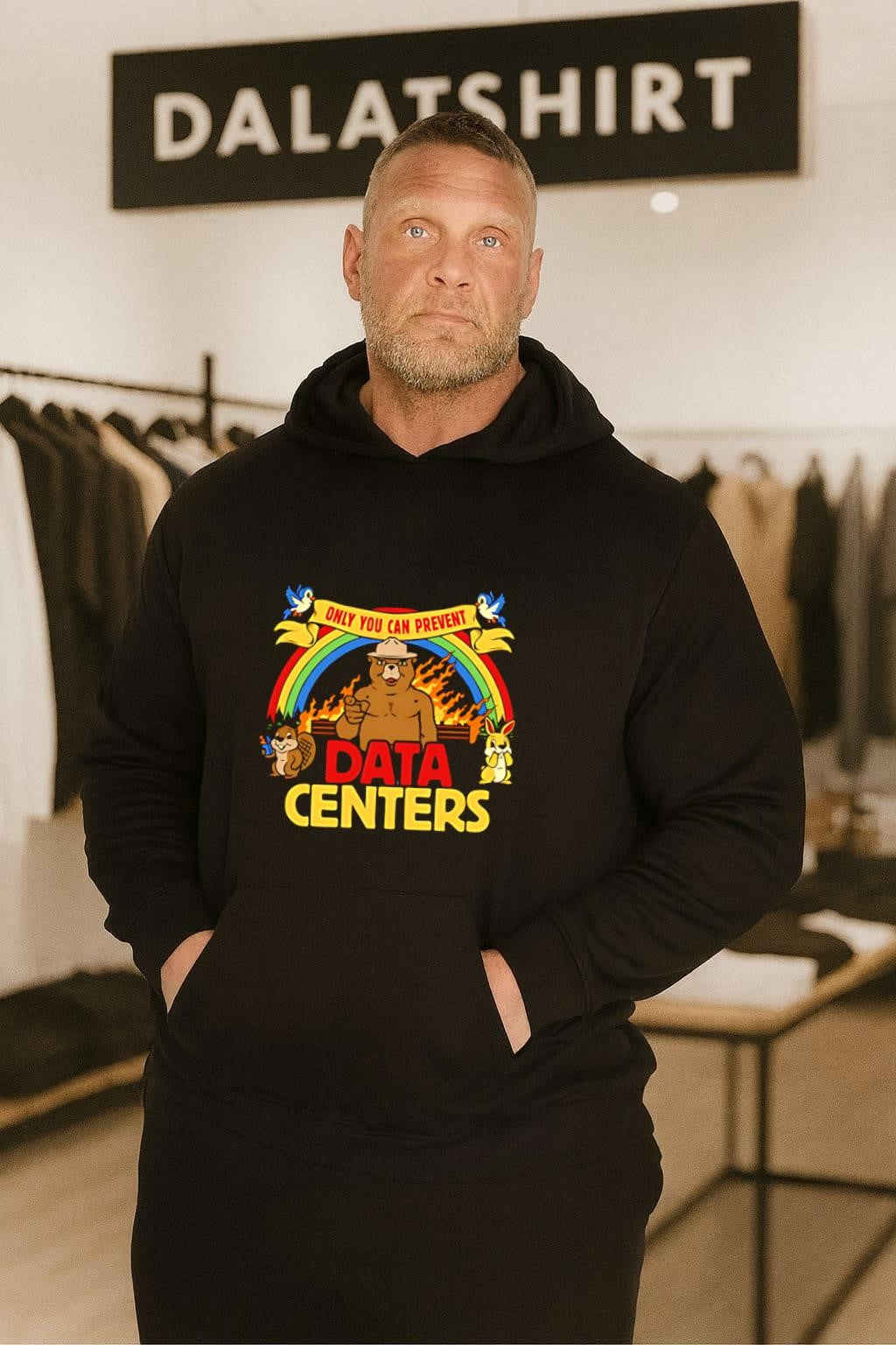 Only You Can Prevent Data Centers shirt