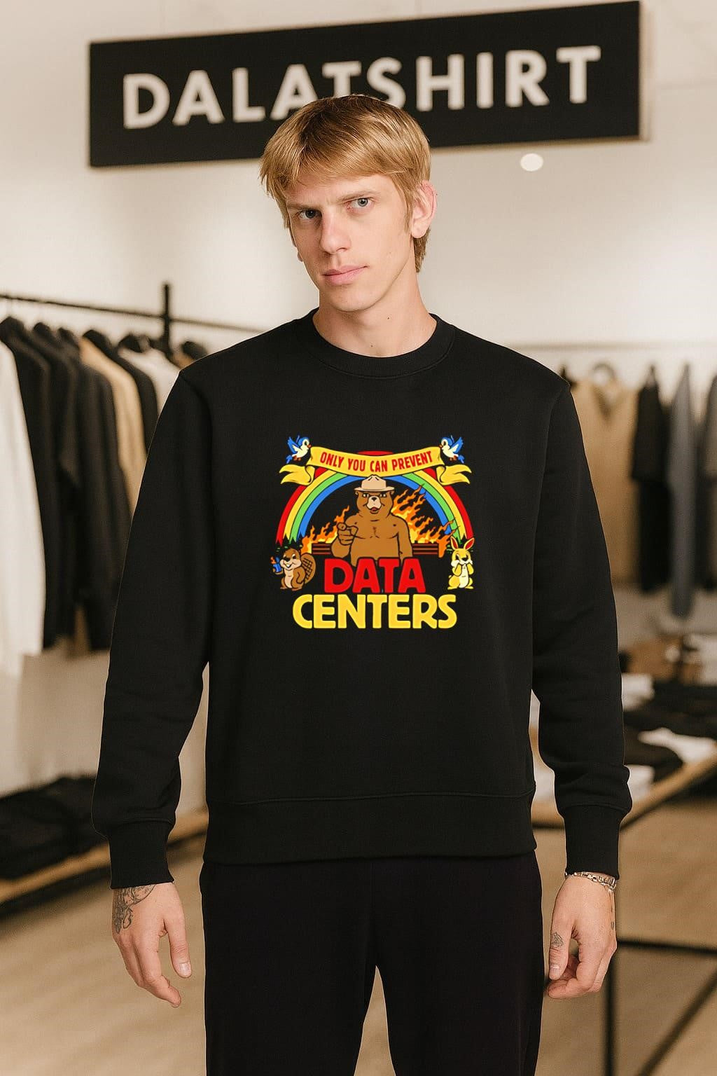Only You Can Prevent Data Centers shirt
