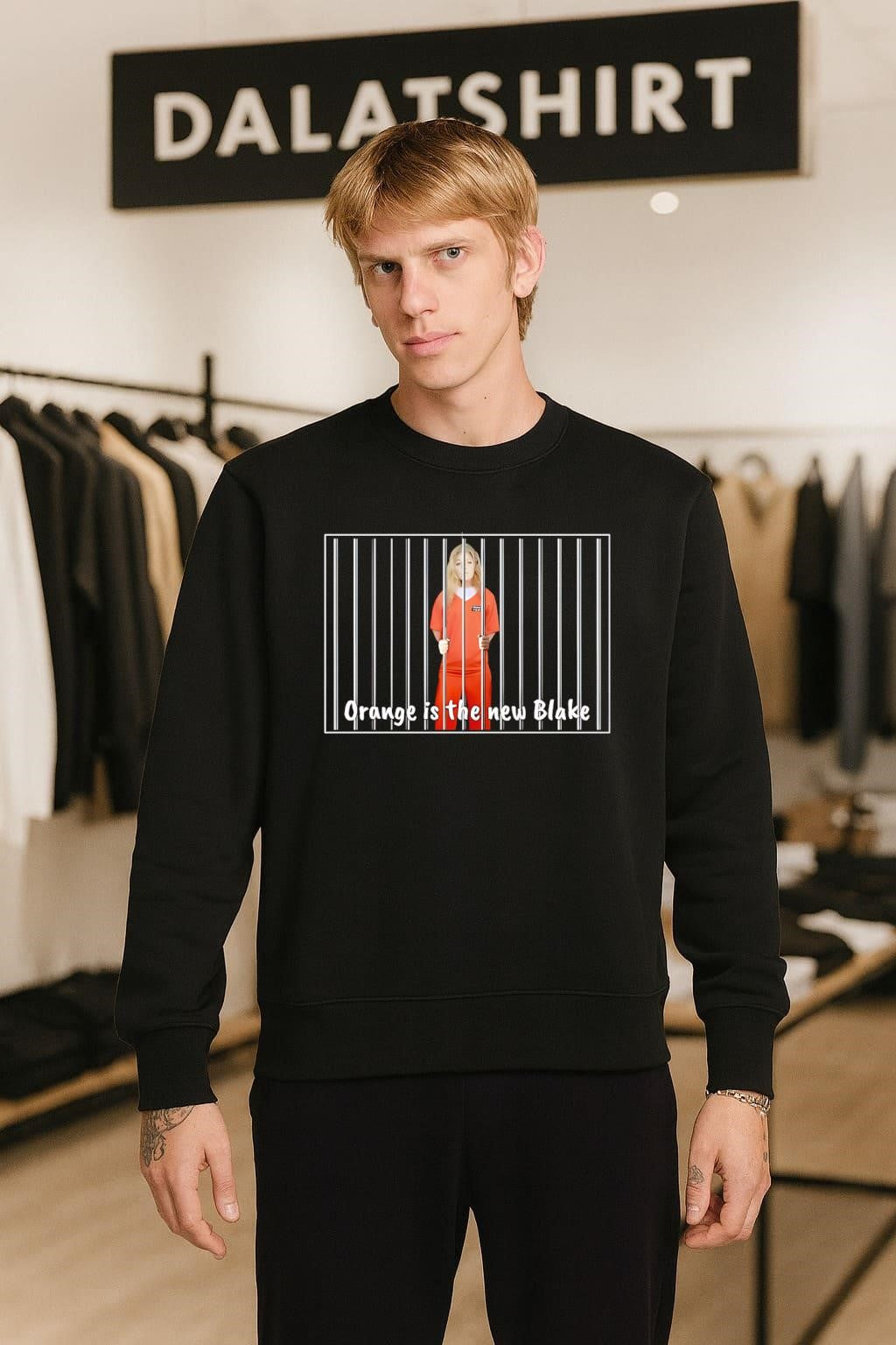 Orange Is The New Blake Lively Prison Jumpsuit shirt