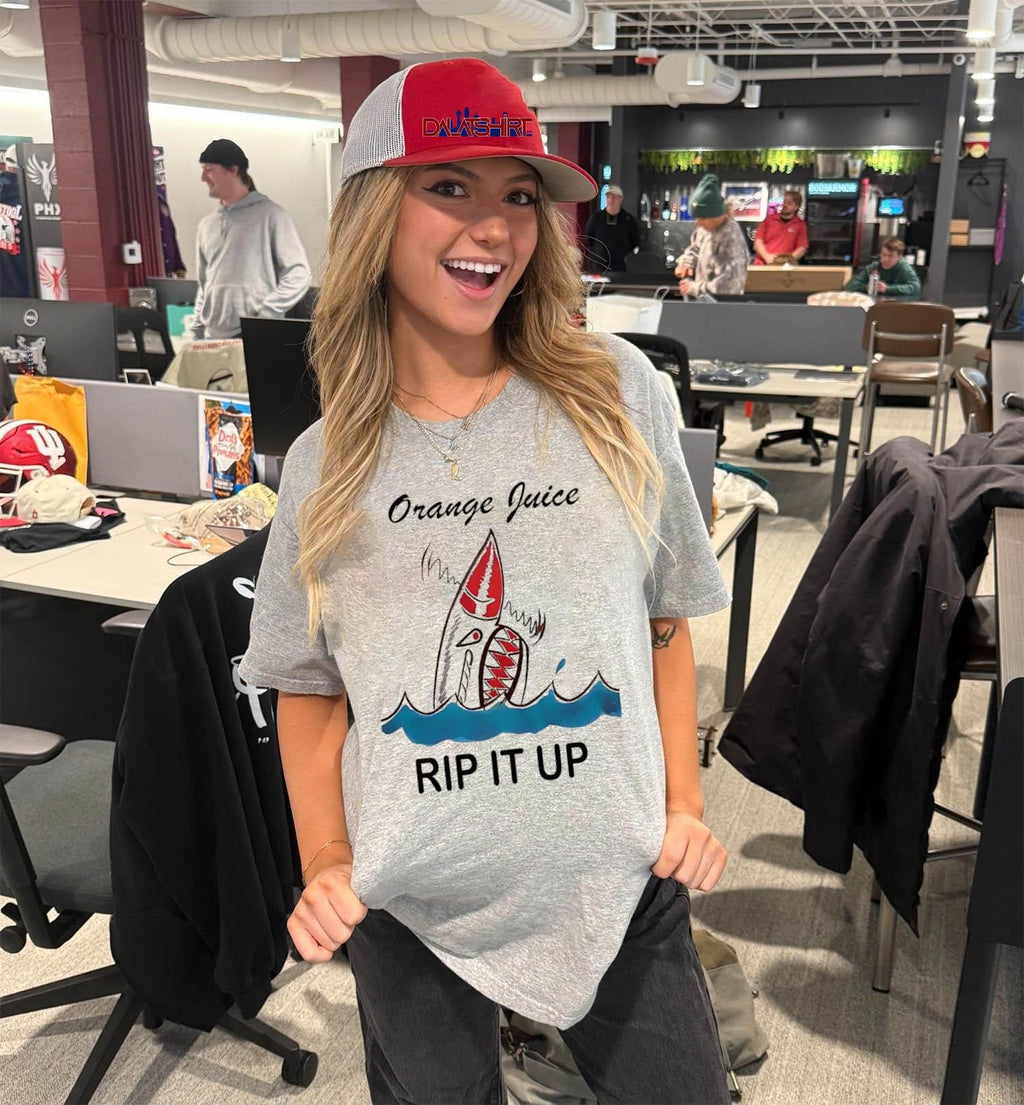 Orange Juice Rip It Up shirt