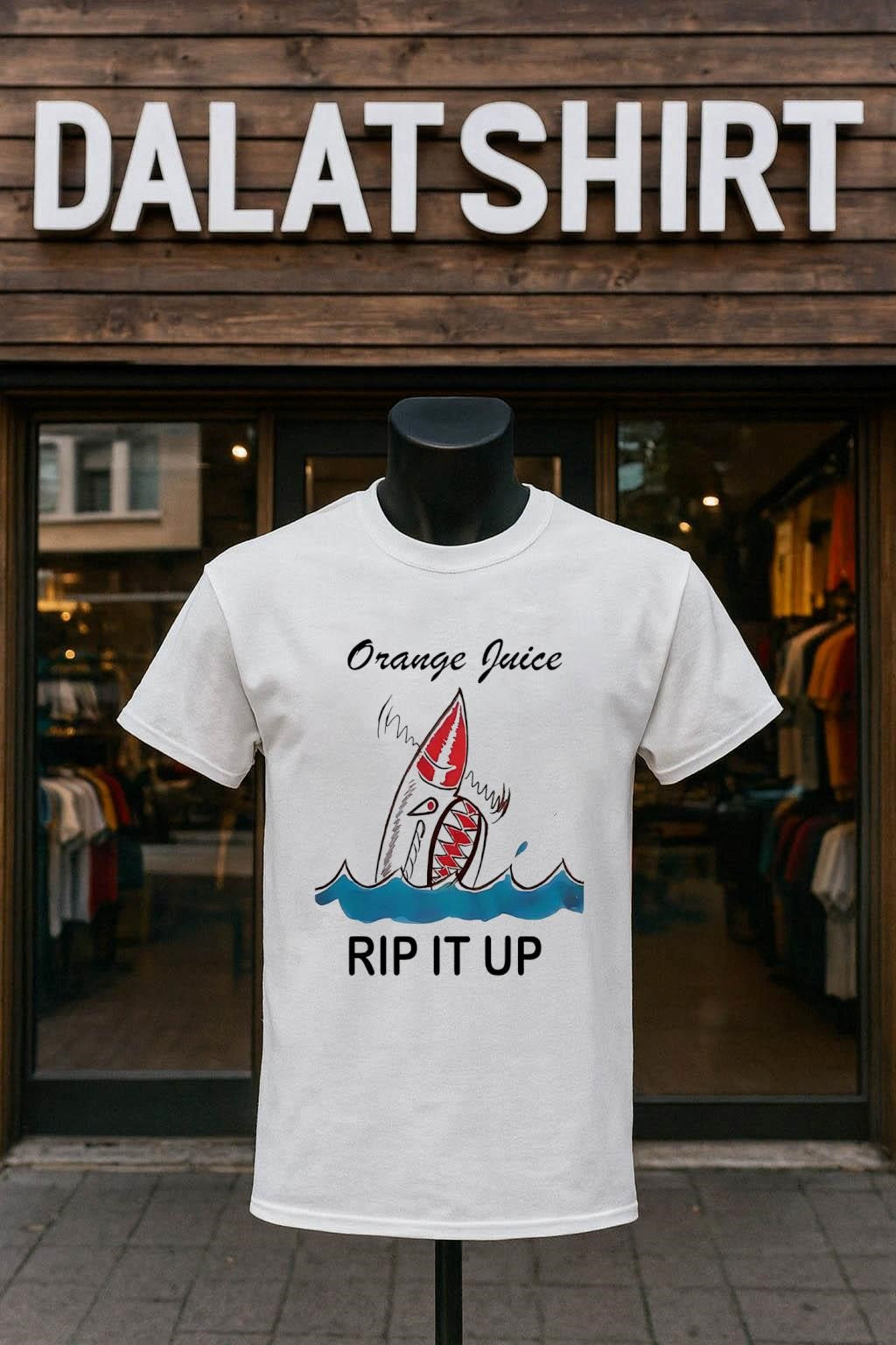 Orange Juice Rip It Up shirt