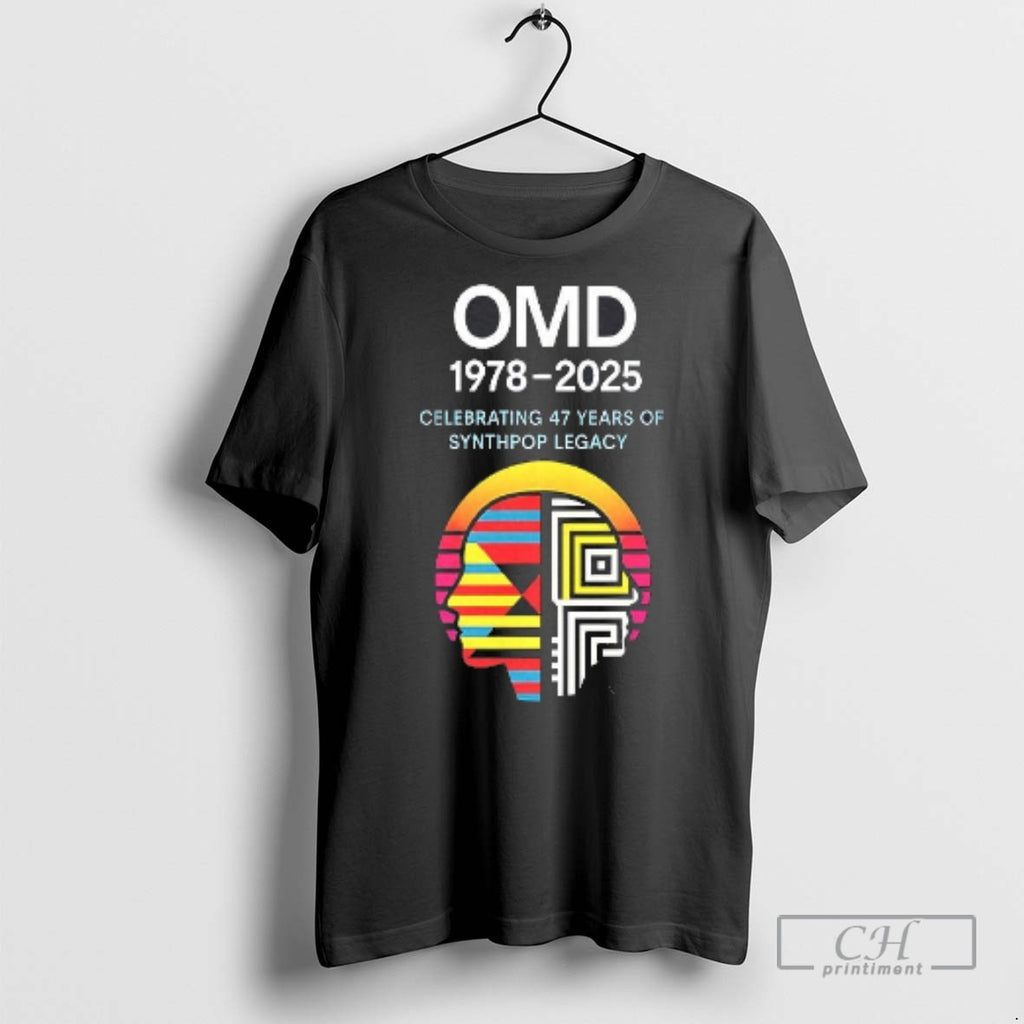 Orchestral Manoeuvres In The Dark 1978 2025 Celebrating 47 Years Of Synthpop Legacy T Shirts