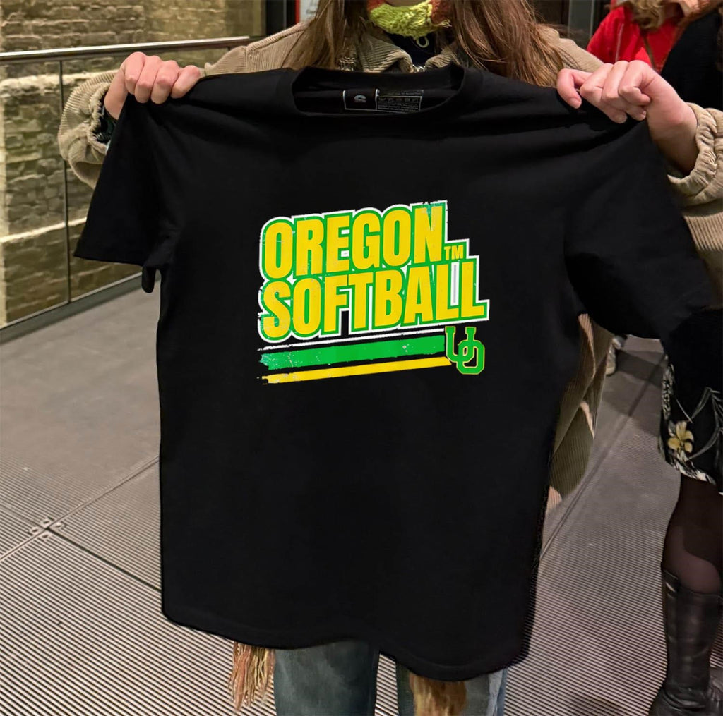 Oregon Softball UO Logo Graphic Sports shirt