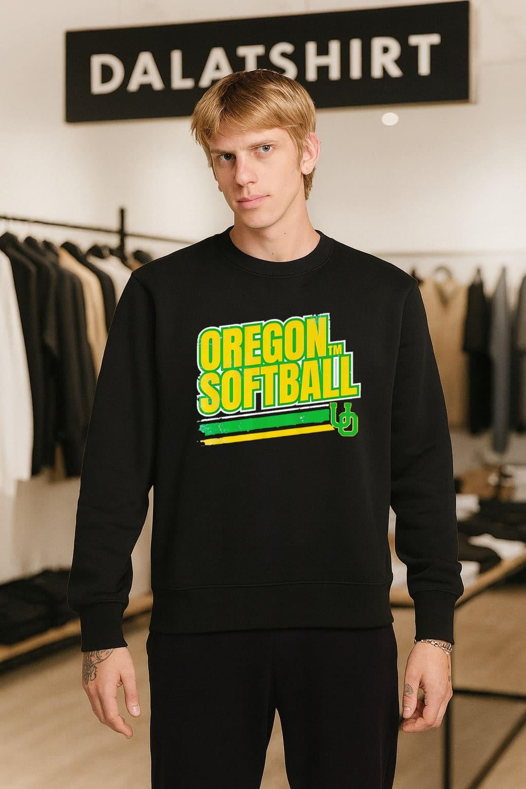 Oregon Softball UO Logo Graphic Sports shirt
