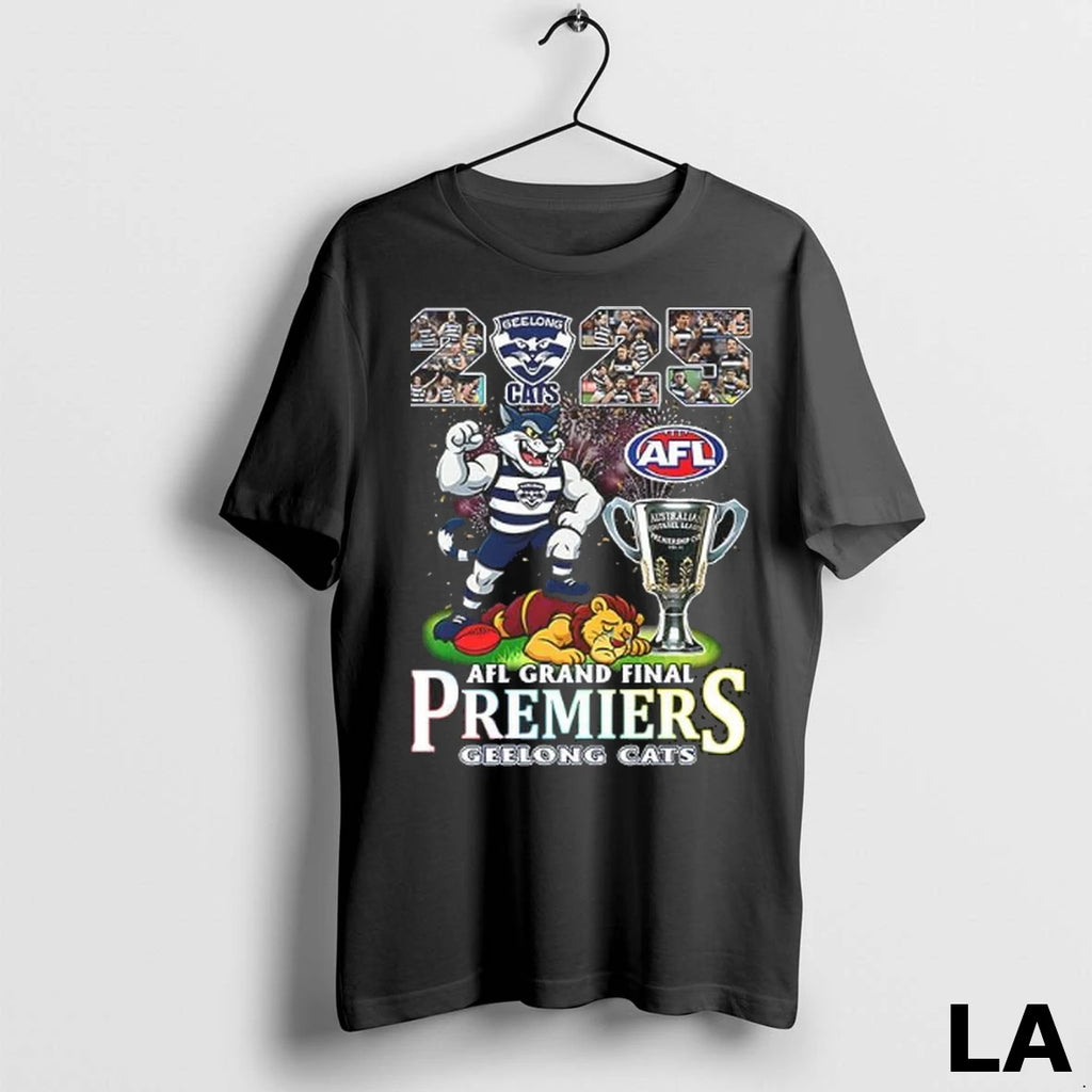 Original 2025 Afl Grand Final Premiers Geelong Cats Mascot