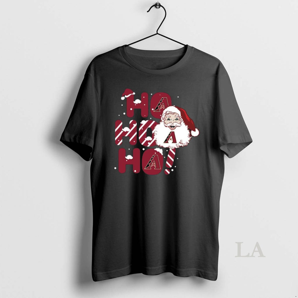 Original 2025 Arizona Diamondbacks Christmas Santa Ho Ho Ho