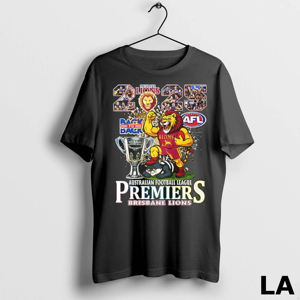 Original 2025 Australian Football League Premiers Brisbane Lions Mascot