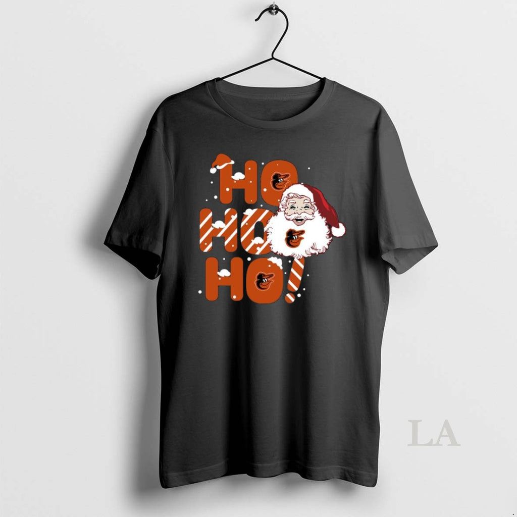Original 2025 Baltimore Orioles Christmas Santa Ho Ho Ho