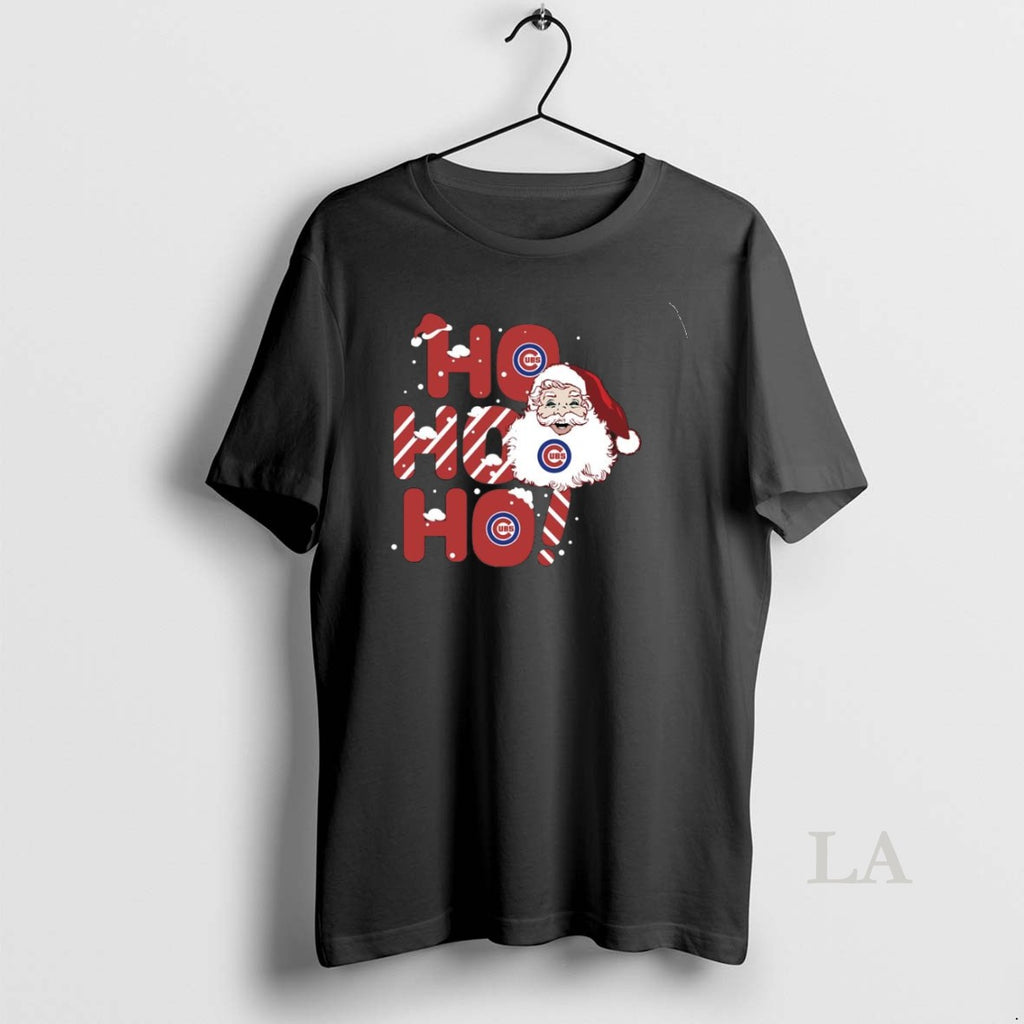 Original 2025 Chicago Cubs Christmas Santa Ho Ho Ho