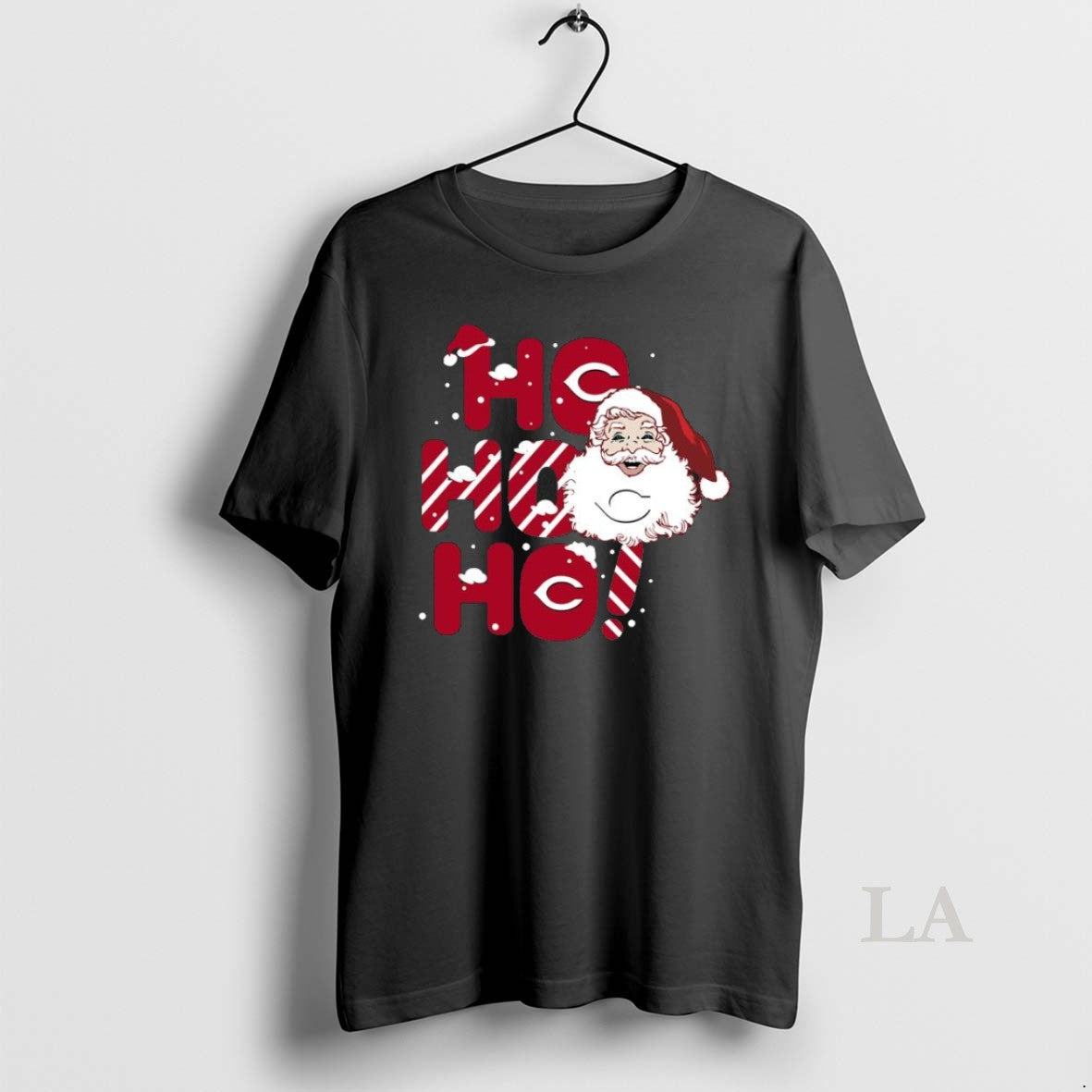 Original 2025 Cincinnati Reds Christmas Santa Ho Ho Ho