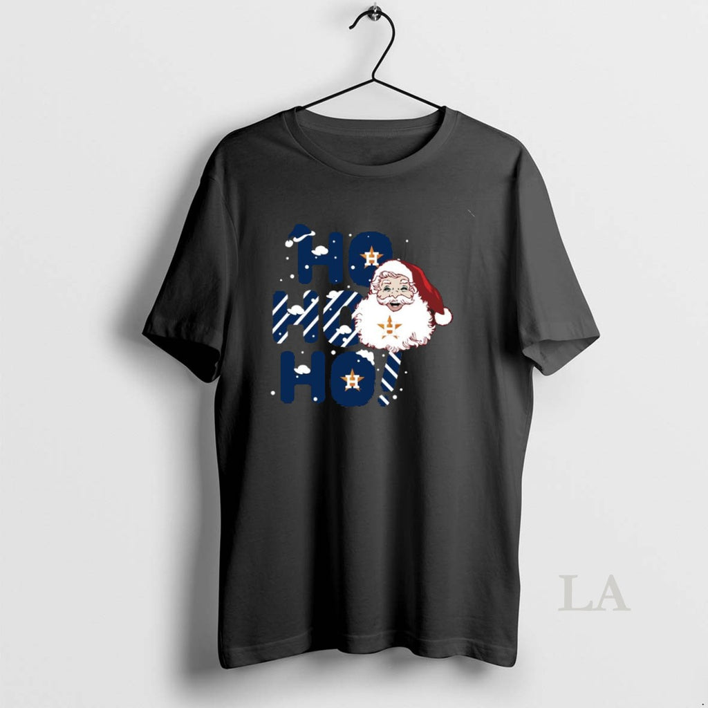 Original 2025 Houston Astros Christmas Santa Ho Ho Ho