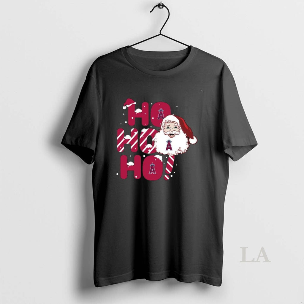 Original 2025 Los Angeles Angels Christmas Santa Ho Ho Ho