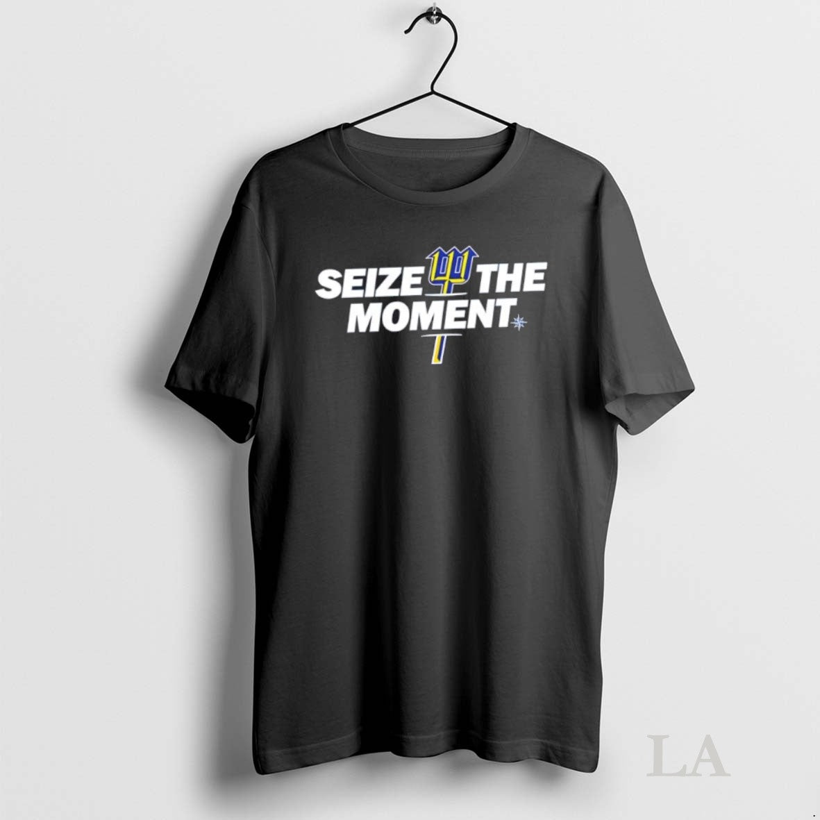 Original 2025 Seize The Moment Seattle Mariners Baseball 2 Sided