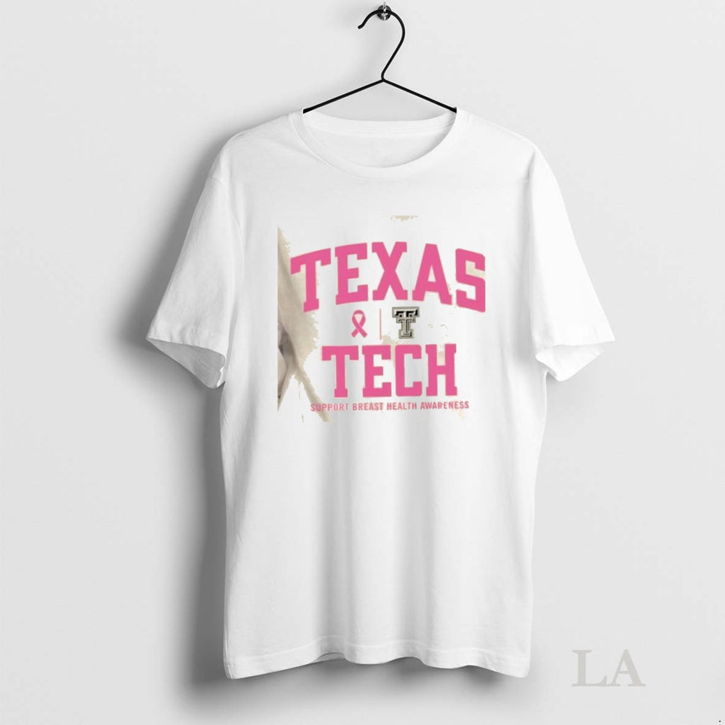 Original 2025 Texas Tech Breast Cancer Awareness Month 2 Sided