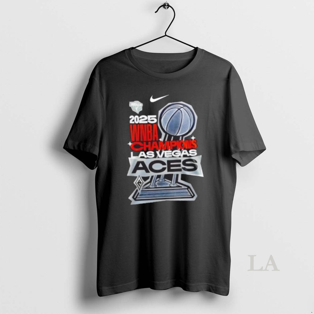Original 2025 Wnba Finals Champions Las Vegas Aces Locker Room Logo 2 Sided