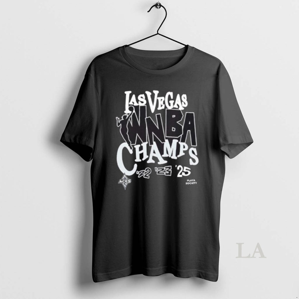 Original 2025 Wnba Finals World Champions Las Vegas Aces 3 Times 2 Sided