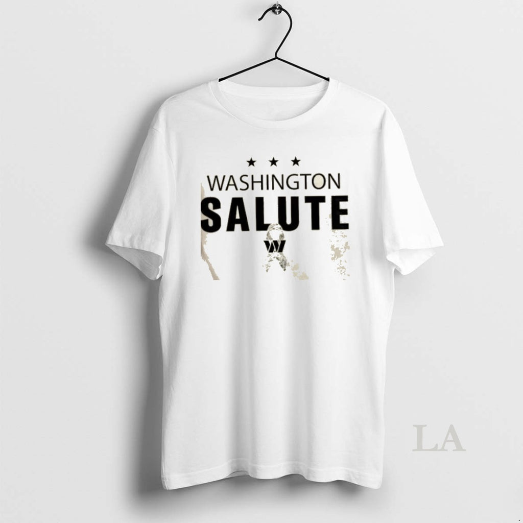 Original 2025 Washington Commanders Salute To Service 2 Sided