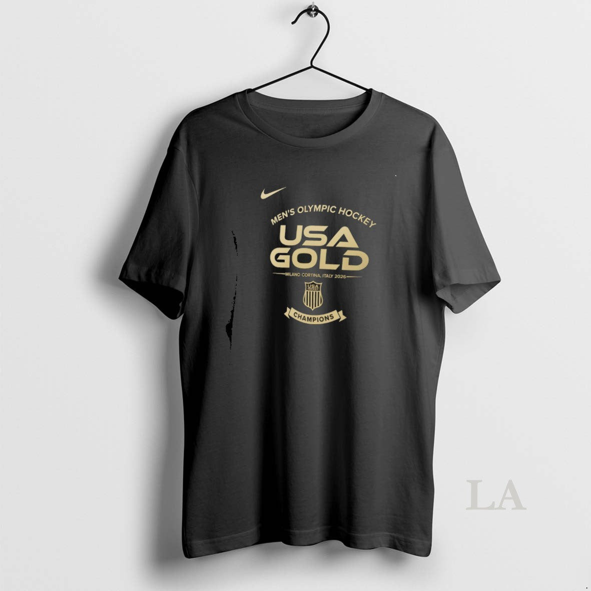 Original 2026 Usa Gold Mens Olympic Hockey Team Championship
