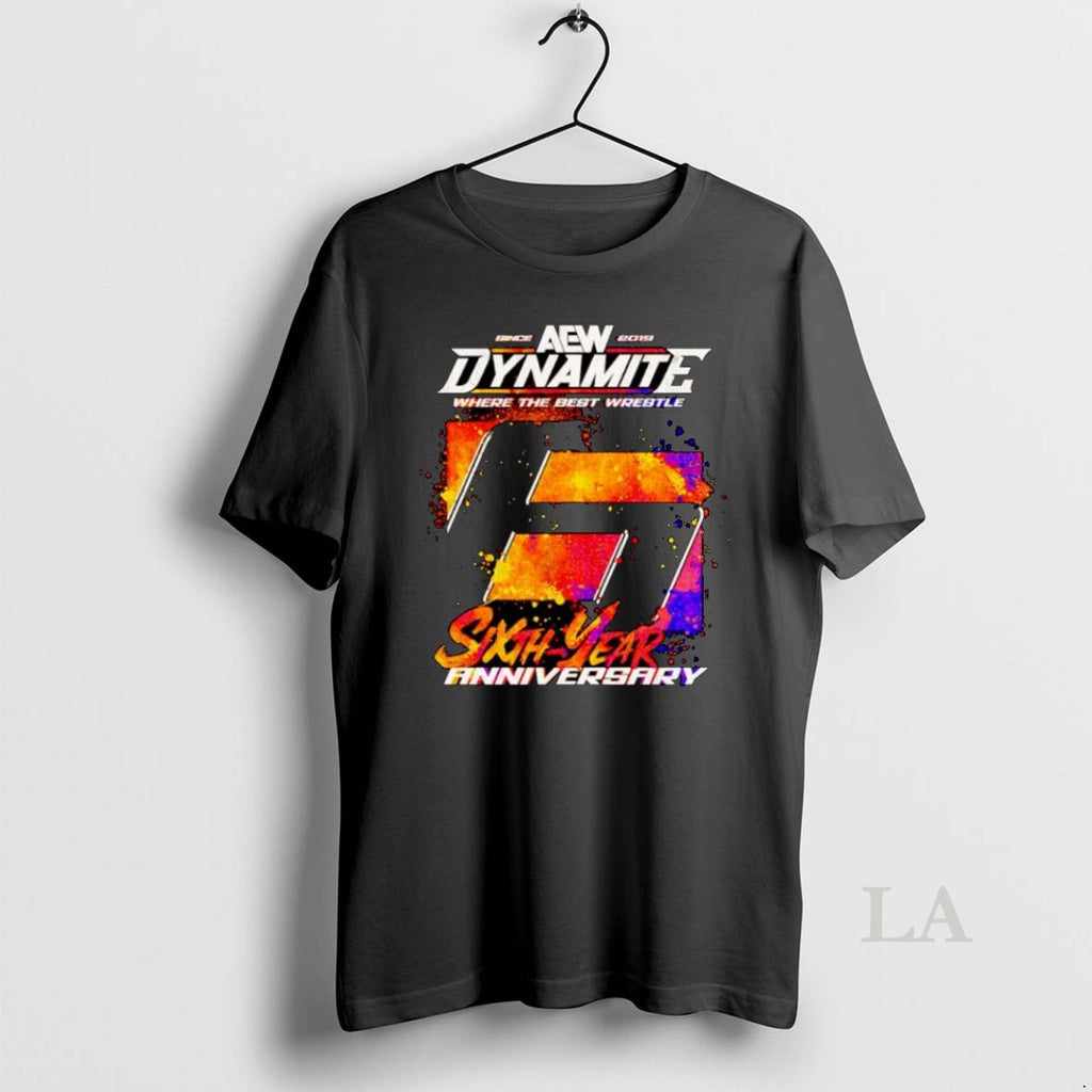 Original Aew Dynamite 6th Anniversary Where The Best Wrestle Ornaments
