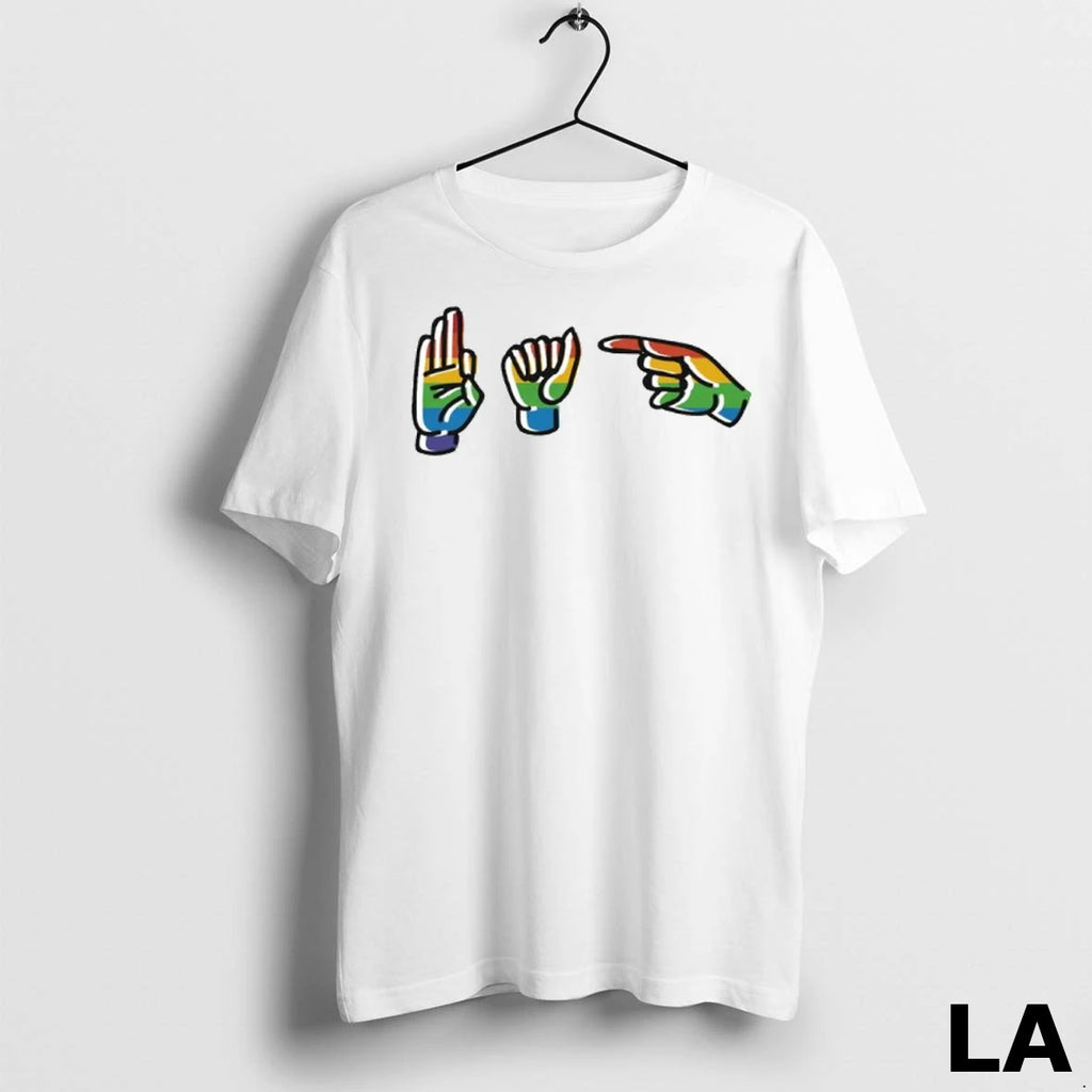 Original Asl Fag Lgbt Flag Ornaments