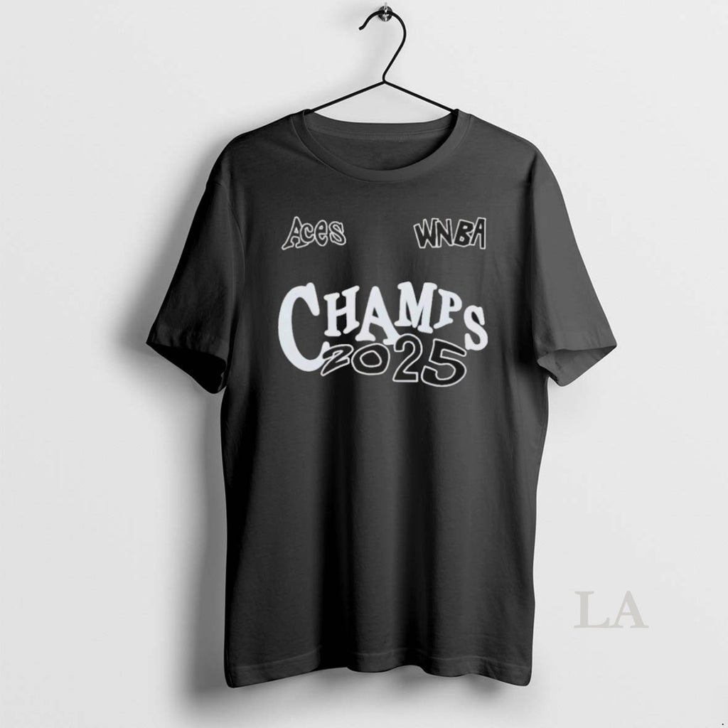 Original Aces Wnba Champs 2025 T Men