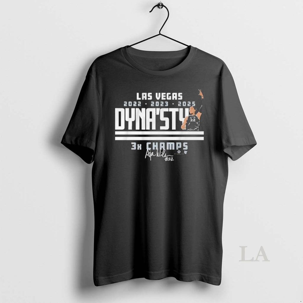 Original Aja Wilson Dynasty 3x Champions