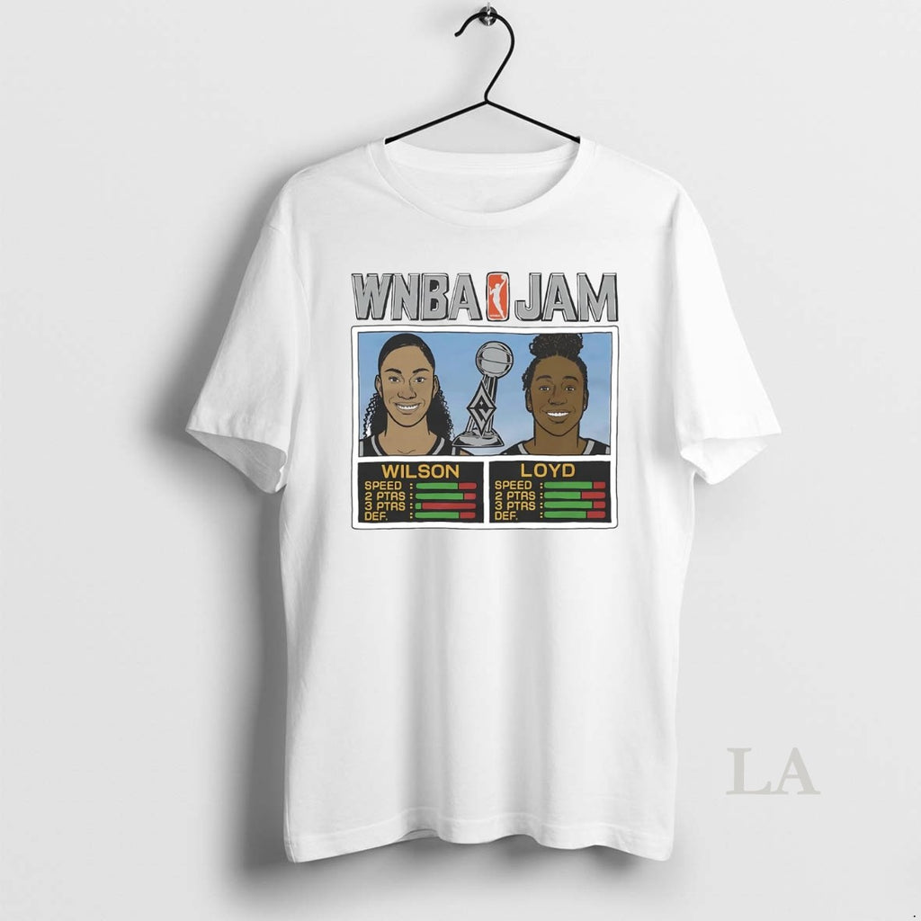 Original Aja Wilson And Jewell Loyd Legend Wnba Jam Aces
