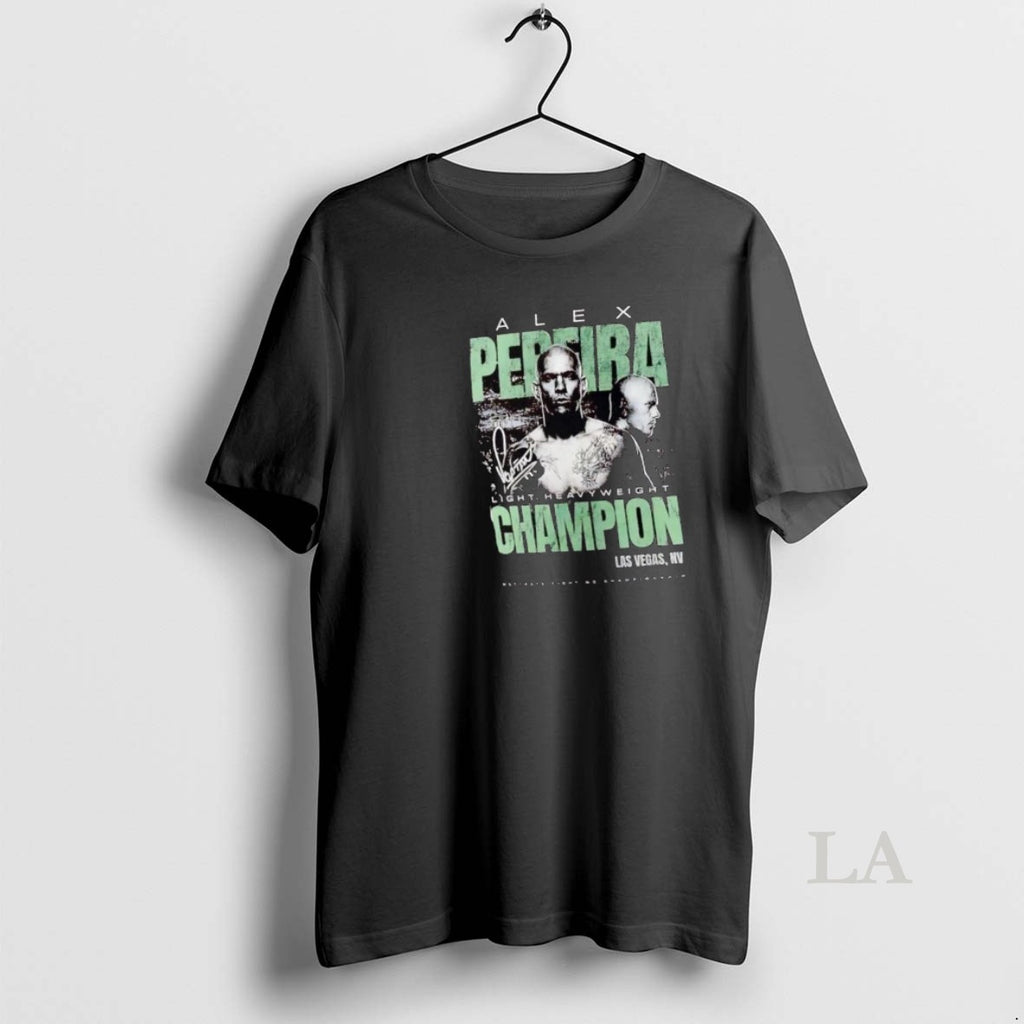 Original Alex Pereira Ufc 320 Light Heavyweight Champion Signature