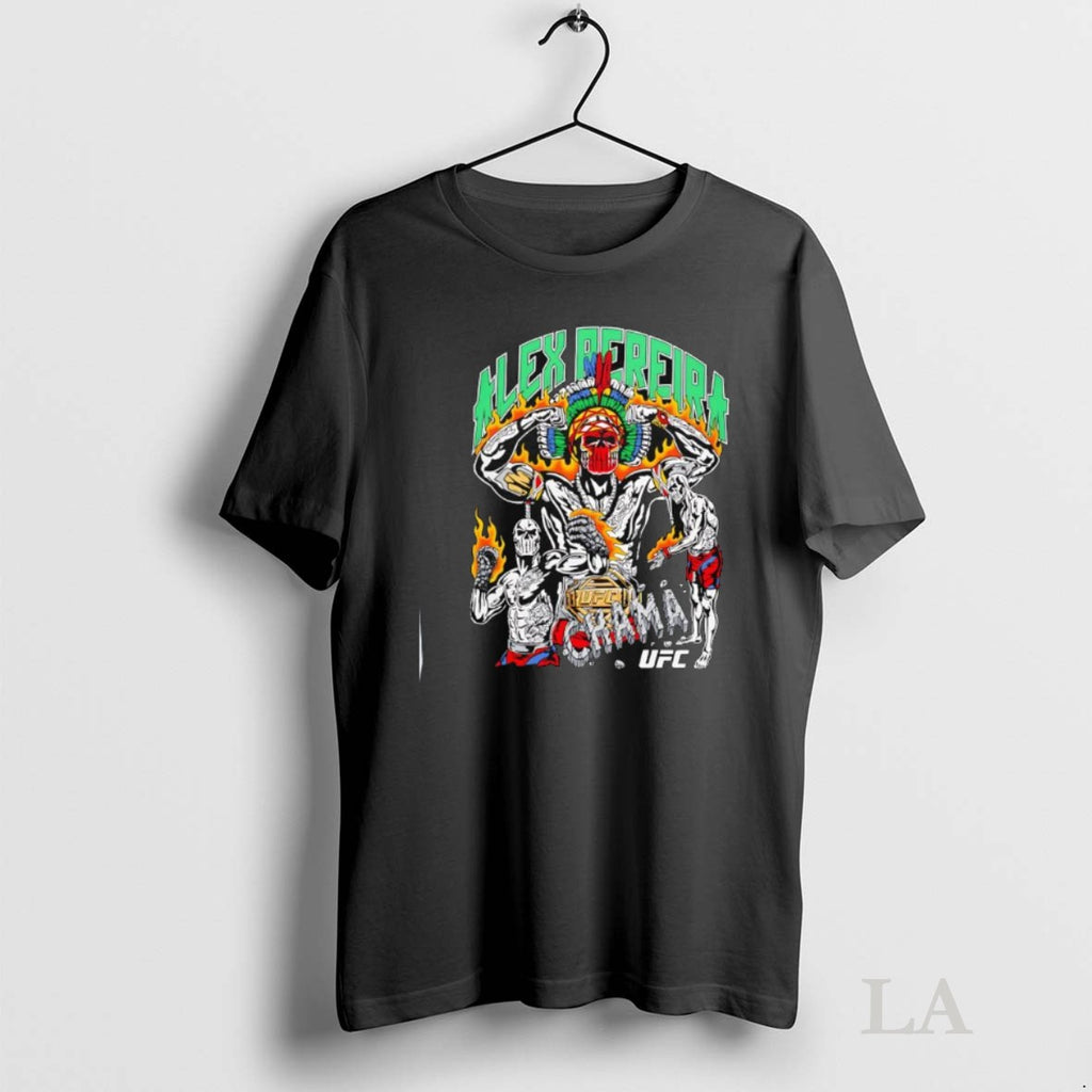 Original Alex Pereira Ufc Chama Skull Graphic