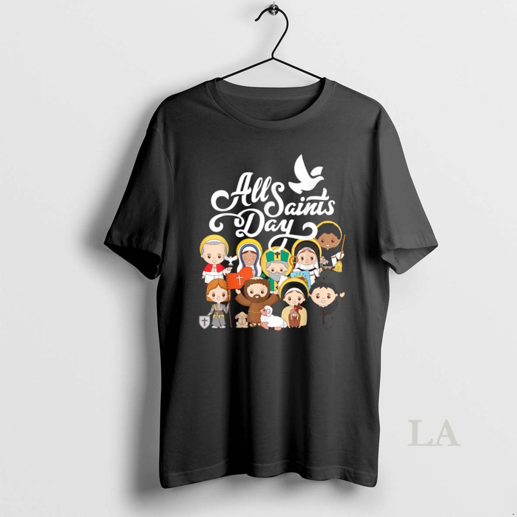 Original All Saints Day Kids Catholic St Francis Therese Joan Of Arc