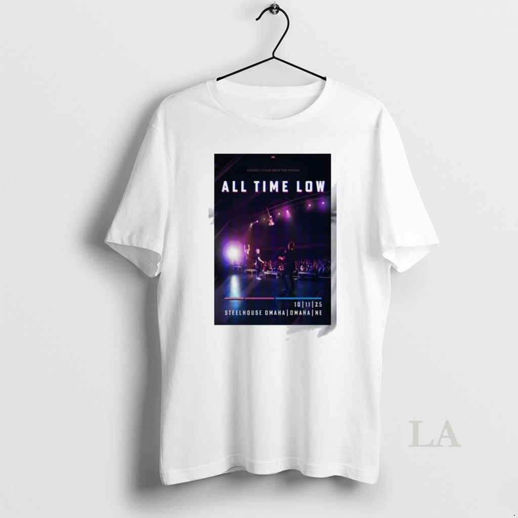 Original All Time Low Oct 11 2025 Steelhouse Omaha Ne T Men