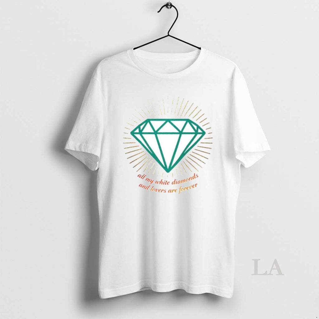 Original All My White Diamonds And Lovers Are Forever Ornaments