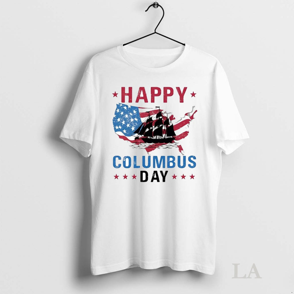 Original America Happy Columbus Day