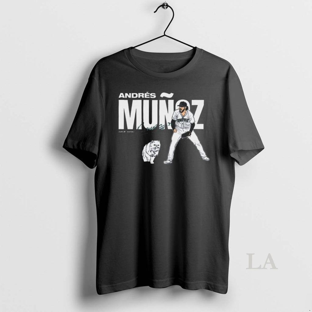 Original Andres Munoz Seattle Mariners Signature