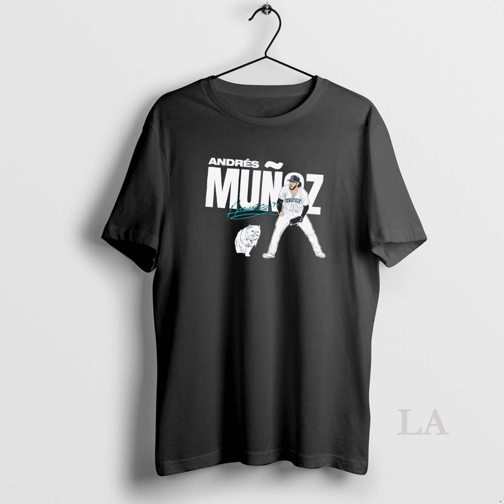 Original Andres Munoz Shout Grumpy Cat Signature Seattle